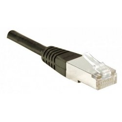 Dexlan RJ-45 Cat5e M/M 10m câble de réseau Noir F/UTP (FTP)