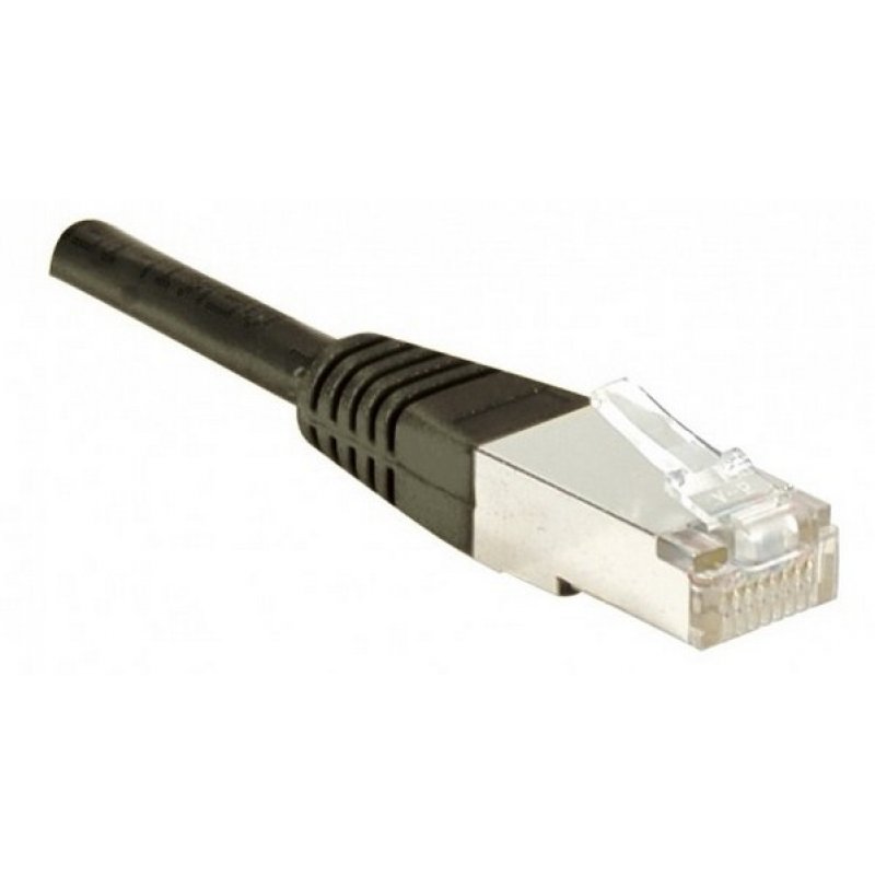 Dexlan RJ-45 Cat5e M/M 10m networking cable Black F/UTP (FTP)