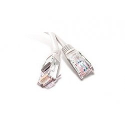Cable RJ45 patch F/UTP CAT 6 - 5m GRIS Cuivre 250 Mhz