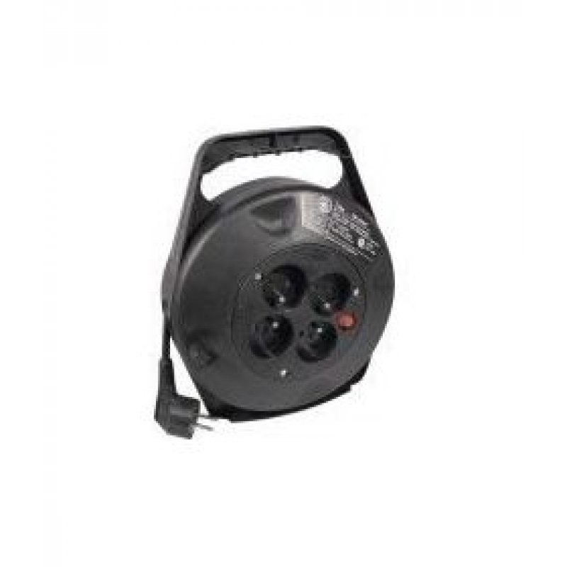 Dexlan 820110 power extension 10 m 4 AC outlet(s) Black