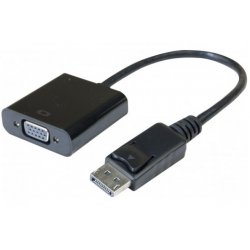 CUC Exertis Connect 127397 video cable adapter 0.095 m VGA (D-Sub) DisplayPort Black