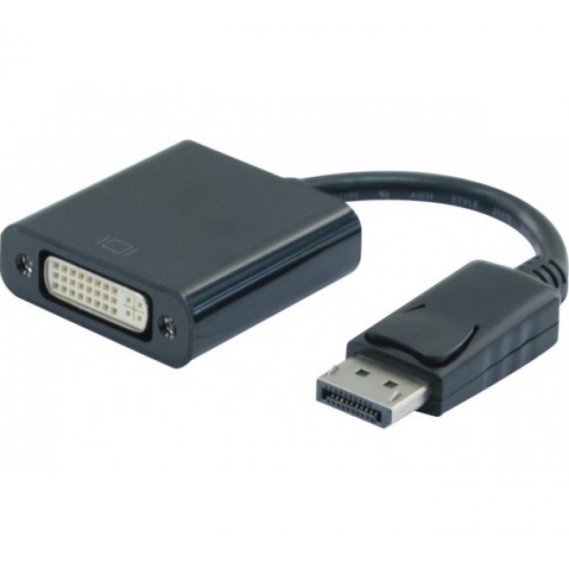 CUC Exertis Connect 127436 video cable adapter 0.095 m DisplayPort DVI-D Black