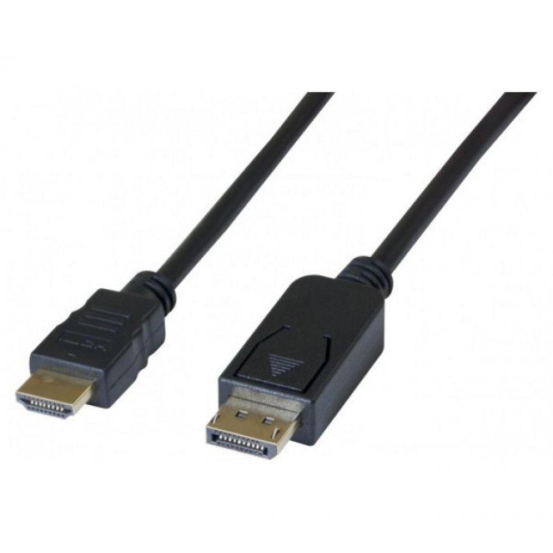 Hypertec 128169-HY câble vidéo et adaptateur 2 m DisplayPort HDMI Noir