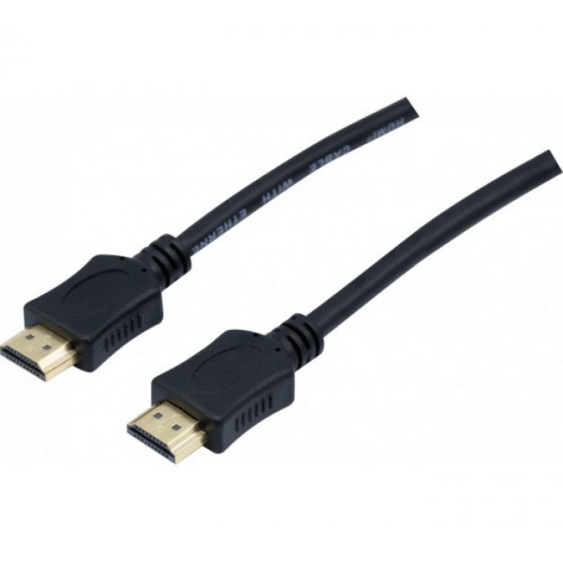 EXC 128892 câble HDMI 2 m HDMI Type A (Standard) Noir