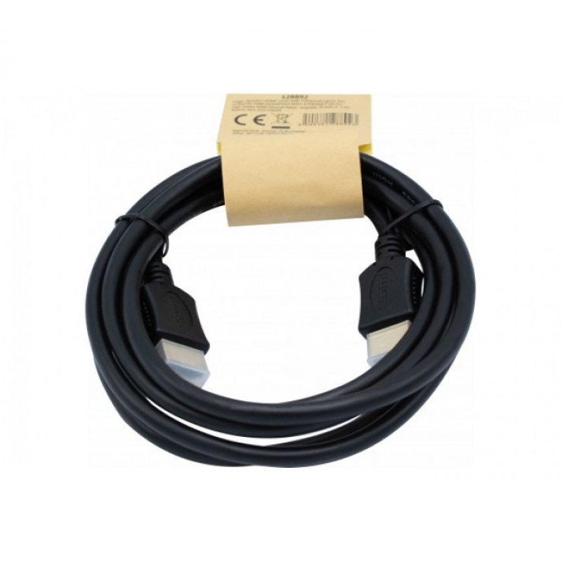 Câble HDMI 1.4 haute vitesse - 2m Or 24 carats