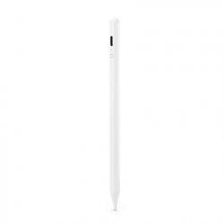 Dicota D31937 - Stylet actif pour iPad - Blanc Aluminium.