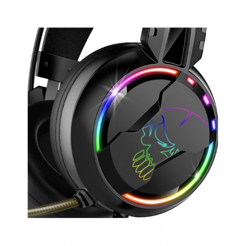 Spirit of Gamer PRO-H7 Headset Wired Head-band Gaming USB Type-A Black