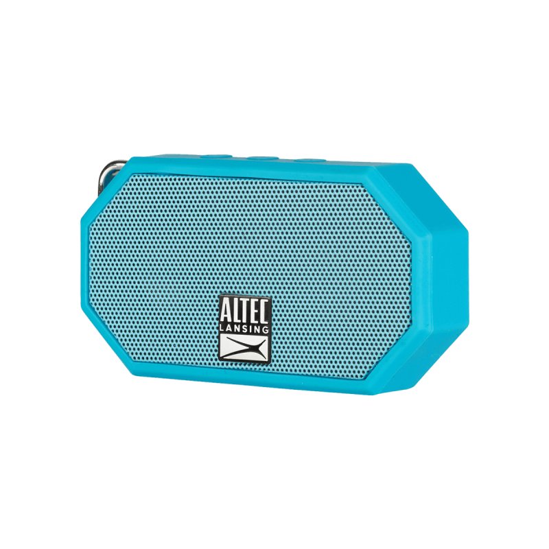 Altec Lansing Mini H2O - Enceinte Nomade Outdoor Bluetooth - Waterproof IP67 - avec Identification vocale - Aux 3.5mm - 
