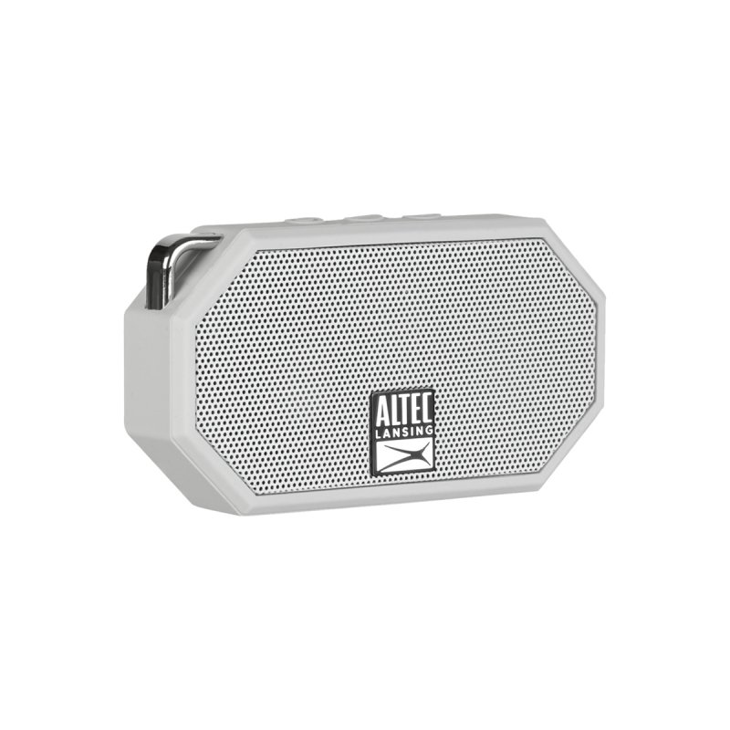 Altec Lansing Mini H2O - Enceinte Nomade Outdoor Bluetooth - Waterproof IP67 - avec Identification vocale - Aux 3.5mm - 