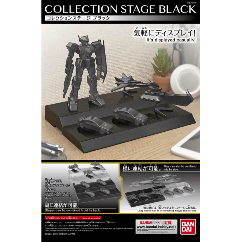 GUNDAM - Model Kit - COLLECTION STAGE BLACK