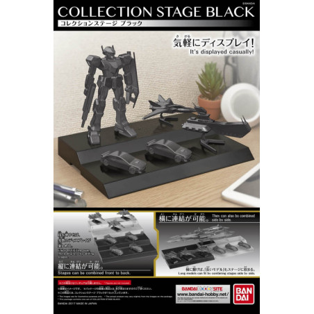 GUNDAM - Model Kit - COLLECTION STAGE BLACK