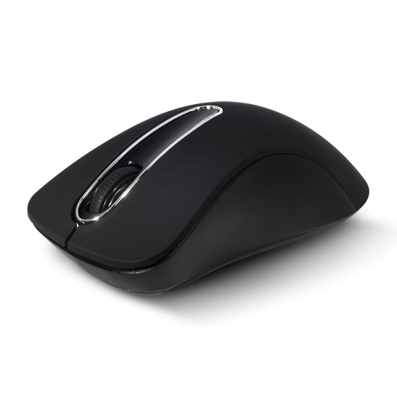 Souris Optique SANS Fil Advance SHAPE 3D Noire 2.4 Ghz 3 Boutons 1600 DPI