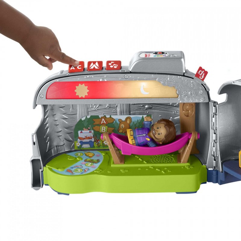 Fisher-Price Little People Light-Up Learning Camper