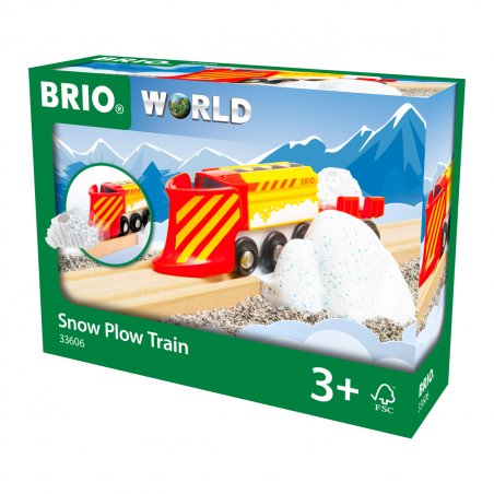 BRIO - Train with snow plow (33606)