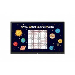 LG 75” IPS UHD Multi Touch CreateBoard™ with Android 11 OS, Wireless & Bluetooth, Built-in whiteboarding software