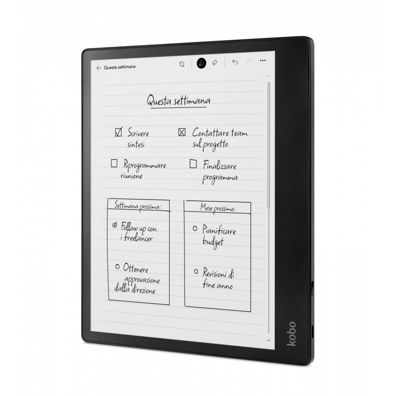 Rakuten Kobo Elipsa 2E Liseuse Écran tactile 32 Go Wifi Noir