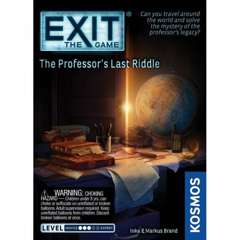 Thames & Kosmos EXIT: The Game - The Professor's Last Riddle Board game Detective