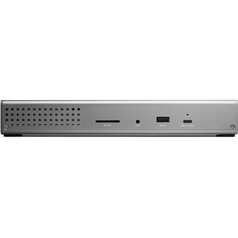 OWC Thunderbolt 4 Go Dockingstation, Integriertes Netzteil, Bis zu 90 W Ladeleistung, Anschluss eines 8K- / bis zu zwei 