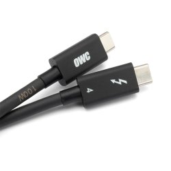 OWC OWCCBLTB4C2.0M Câble Thunderbolt 2 m 40 Gbit/s Noir