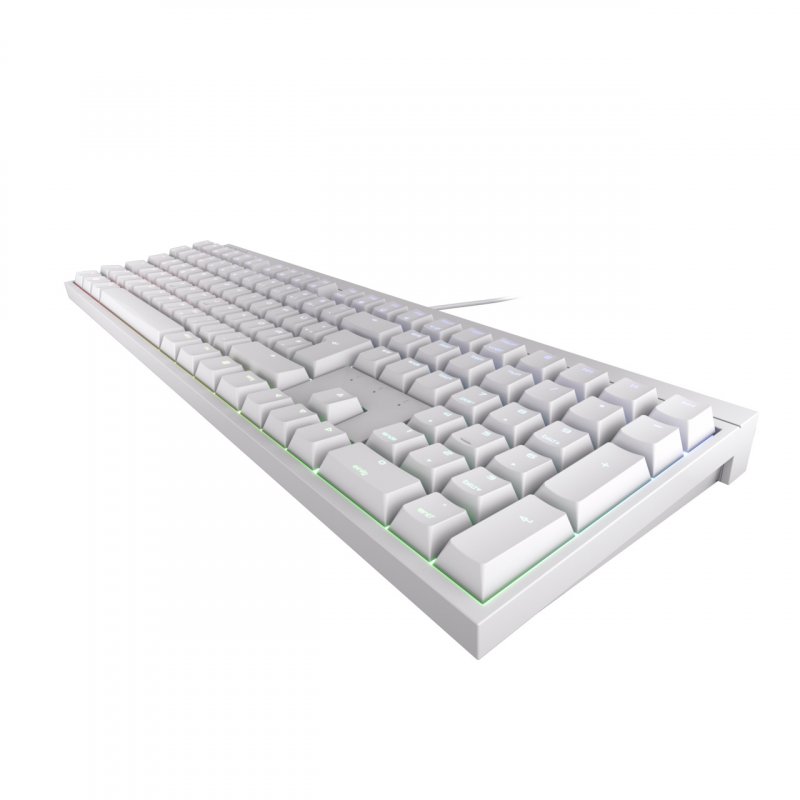 CHERRY MX 2.0S RGB clavier USB QWERTZ Allemand Blanc
