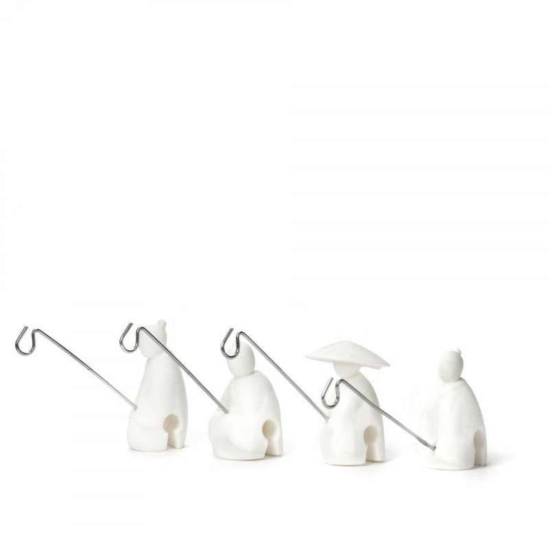 Tea Holder Fisherman Set Of 4 (CU127)