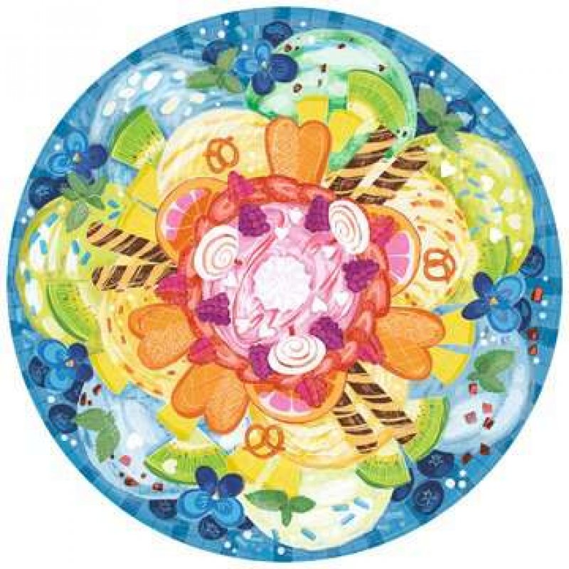 RAV Puzzle Circle of Colors Ice Cream  17348