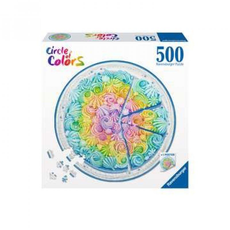Ravensburger Rainbow cake Jigsaw puzzle 500 pc(s) Food & drinks
