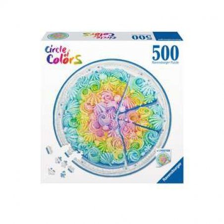Ravensburger Rainbow cake Jigsaw puzzle 500 pc(s) Food & drinks