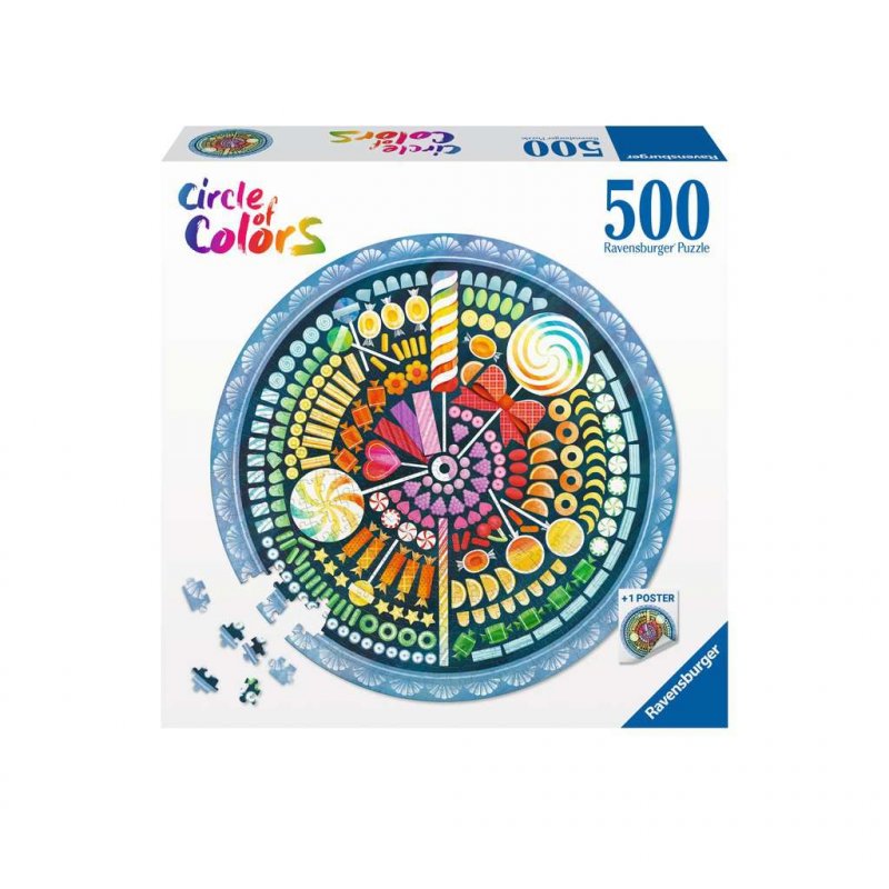 RAV Puzzle Circle of Colors Candy  17350