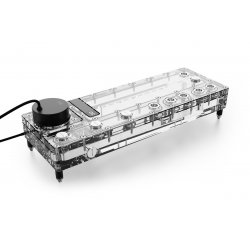 Alphacool Core Distro Plate 360 mm Rechts mit VPP, ARGB - Acryl