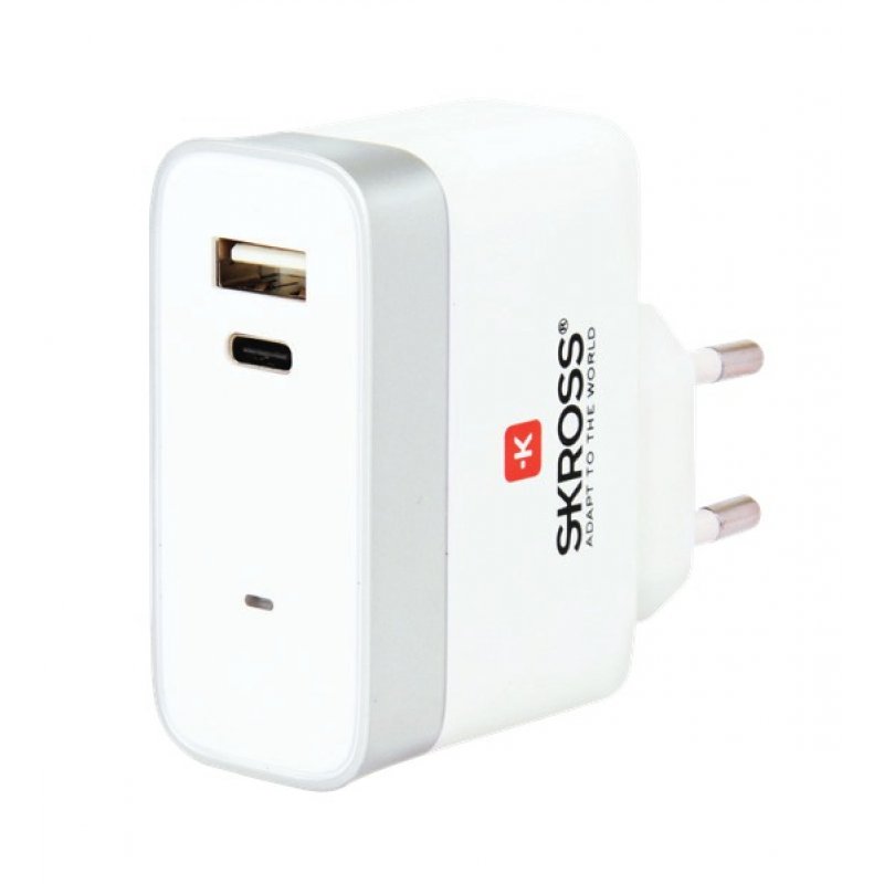 Skross 2.800131 mobile device charger Universal White AC Indoor