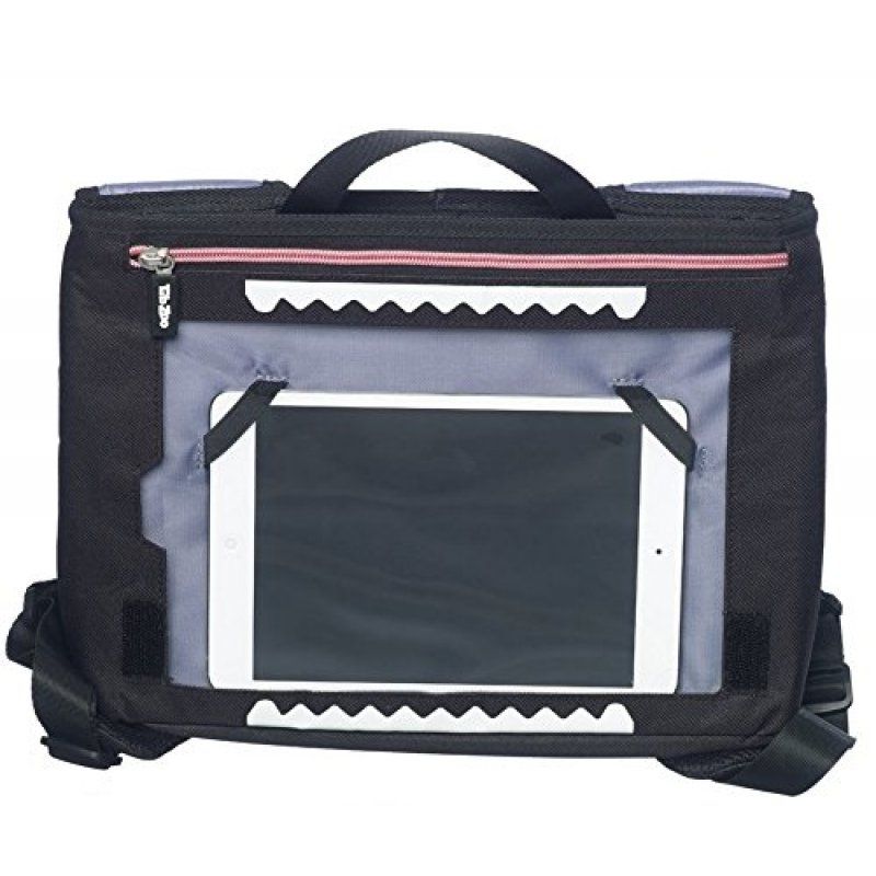 Lazerbuilt Panda 27,9 cm (11") Étui sac à dos Noir, Blanc