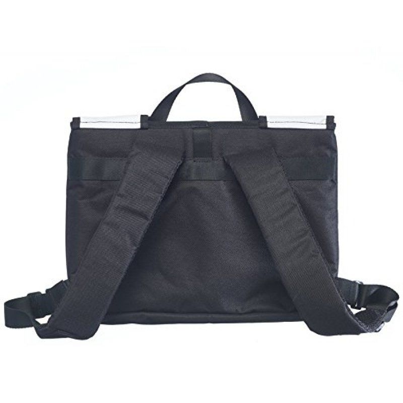 Lazerbuilt Panda 27,9 cm (11") Étui sac à dos Noir, Blanc