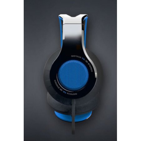 § Gioteck - Casque stéréo Game & Go TX30 Bleu Grill pour PS5, PS4, Xbox Series, Xbox One et Mobile
