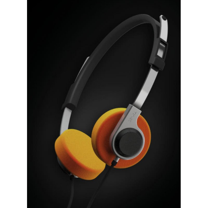 Gioteck TX-20 Casque Avec fil Arceau Appels/Musique Noir, Orange, Argent