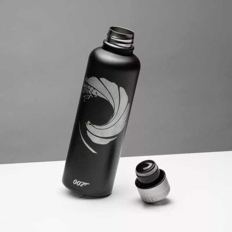 Paladone PP6663JB drinking bottle Daily usage, Fitness, Hiking, Sports 450 ml Stainless steel Black, Grey