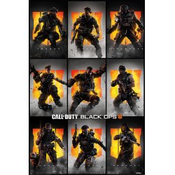 Call of Duty: Black Ops 4 - Personnages Maxi Poster