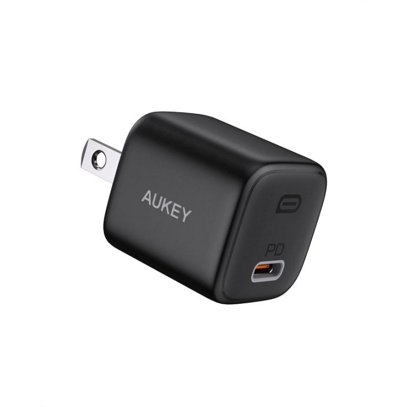 Aukey - Chargeur USB-C PD 20W PA-B1-BK Omnia Mini Noir