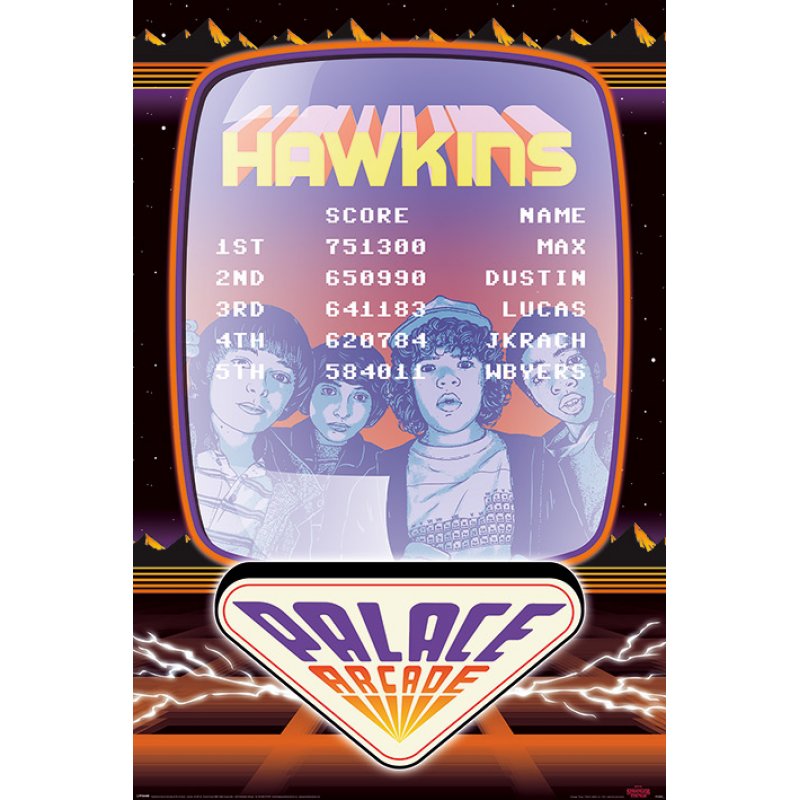 Stranger Things - Maxi Poster Palace Arcade