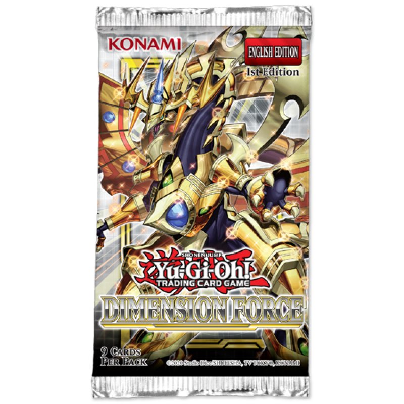 Konami Yu-Gi-Oh! Dimension Force Yu-Gi-Oh! Card game expansion Multi-genre