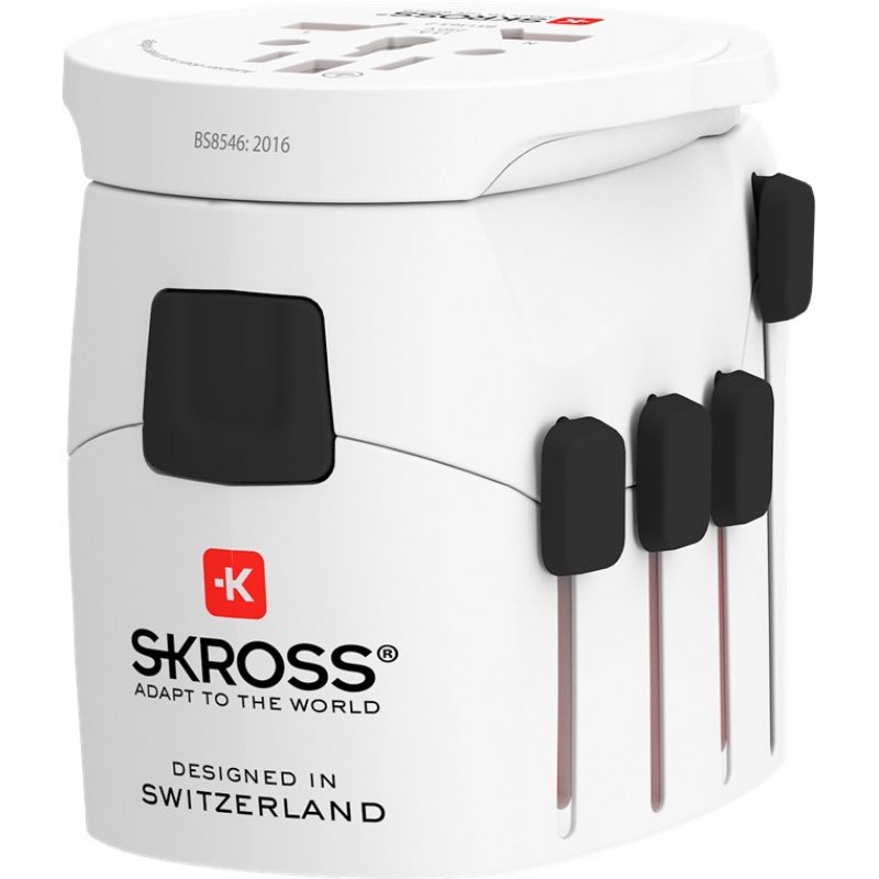 Skross 61260 power plug adapter Universal White