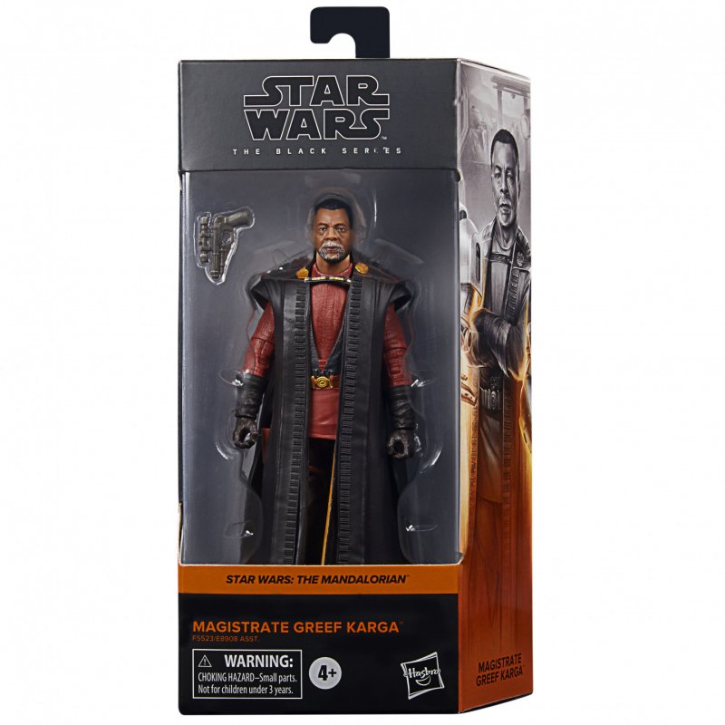 Star Wars The Black Series - Figurine d'action du magistrat Greef Karga 15cm