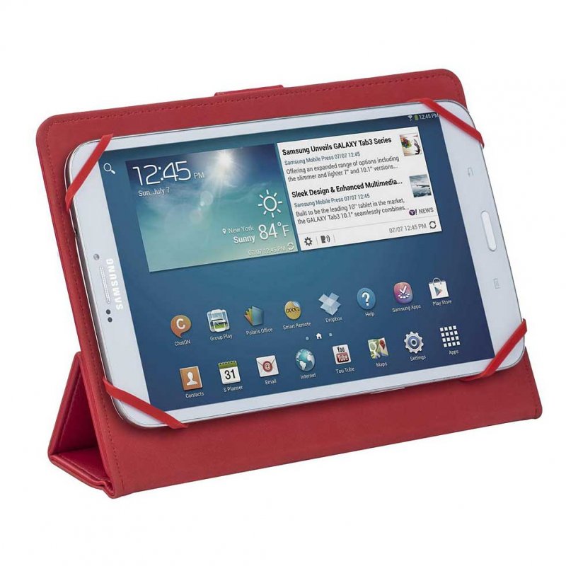 Rivacase 3112 17.8 cm (7") Folio Red