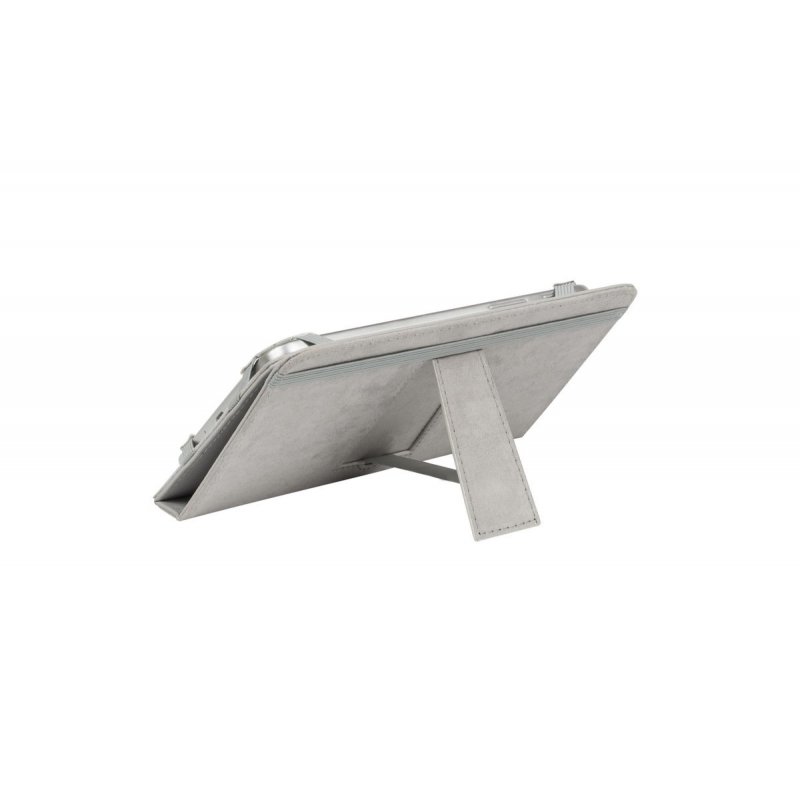 § RivaCase 3202 Etui pliant avec support béquille pour tablettes 7 Gris clair