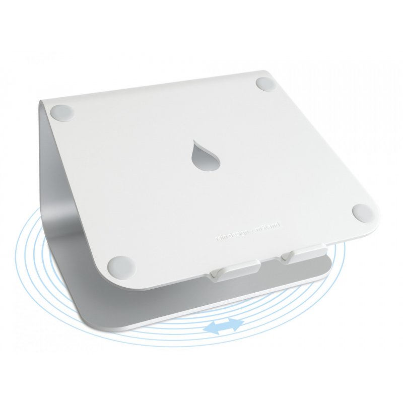 Rain Design mStand360 MacBook Stand with Swivel Base Silver