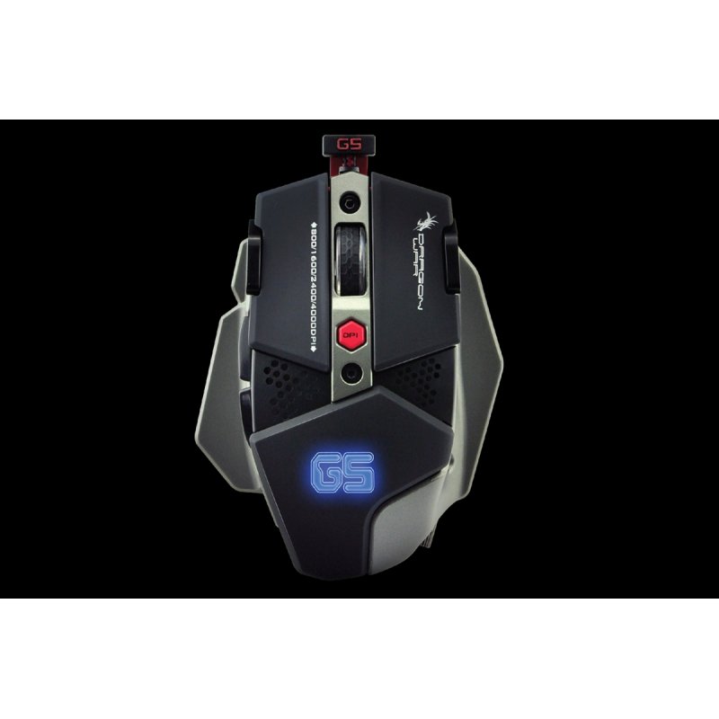 Dragon War G5 WARLORD mouse Right-hand USB Type-A Optical 10000 DPI