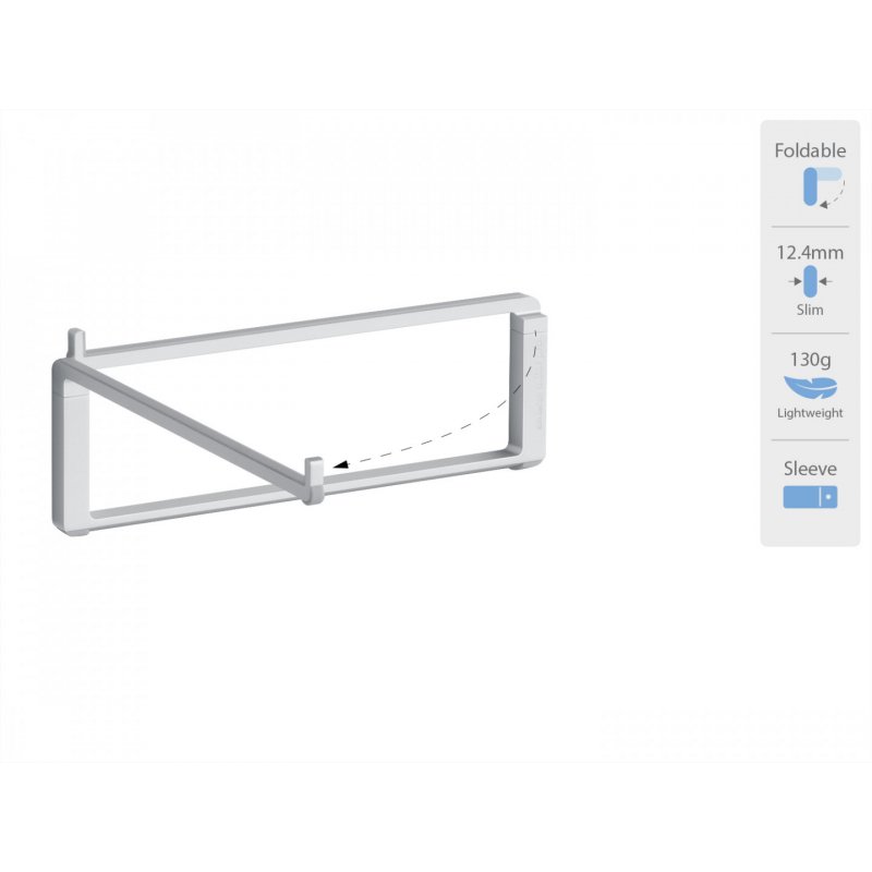 Rain Design mBar Pro Foldable Laptop Stand - Silver