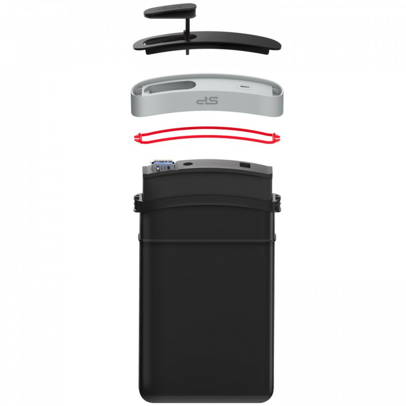 Silicon Power Armor A65B external hard drive 1 TB Black, Grey