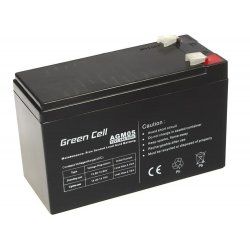 Green Cell AGM05 Batterie de l'onduleur Sealed Lead Acid (VRLA) 12 V 7,2 Ah