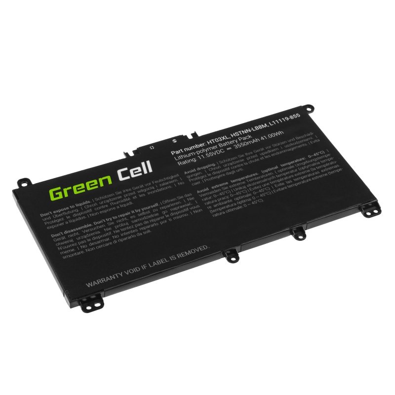 Battery Green Cell HT03XL L11119-855 for HP 250 G7 G8 255 G7 G8 240 G7 G8 245 G7 G8 470 G7, HP 14 15 17, HP Pavilion 14 
